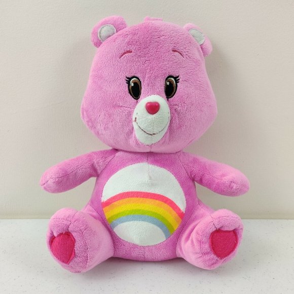 Kellytoy Other - Care Bears Cheer Bear Plush Stuffed Animal Kellytoy 12" Sitting 2016 Pink Toy